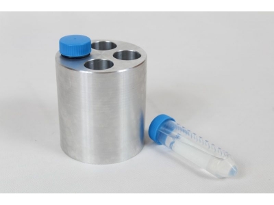 Blok aluminiowy na falcony 4 x 50ml